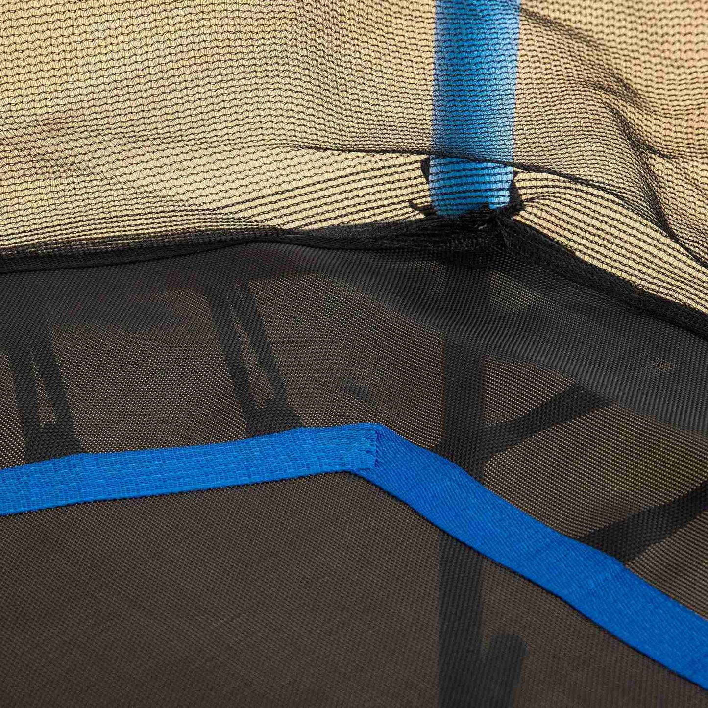 Indoor trampoline for children, Ø163.5 cm, Safety net, Blue