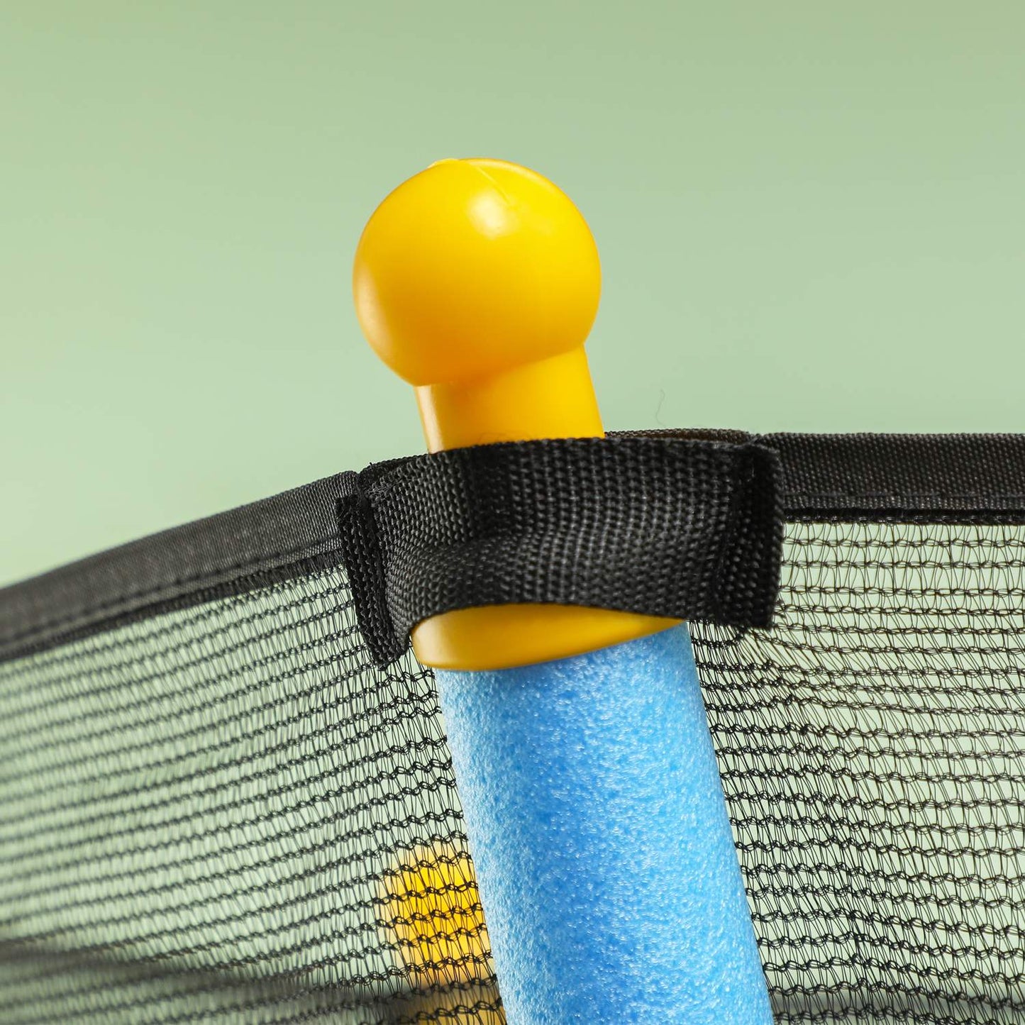 Indoor trampoline for children, Ø163.5 cm, Safety net, Blue