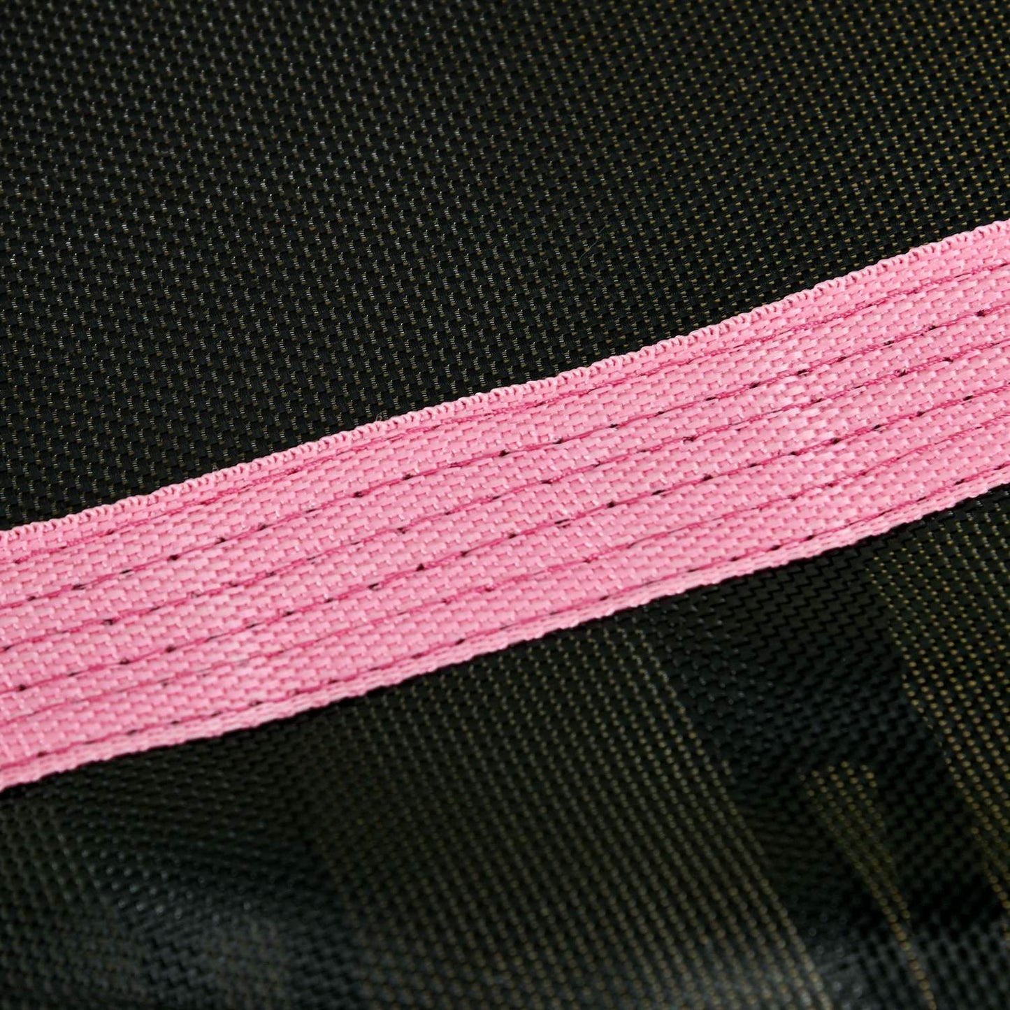 Children's 163.5 cm pink trampoline with safety net, up to 50 kg
