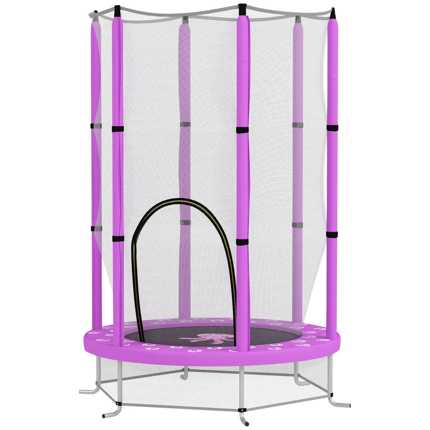 Children's trampoline with safety net, Ø140 cm