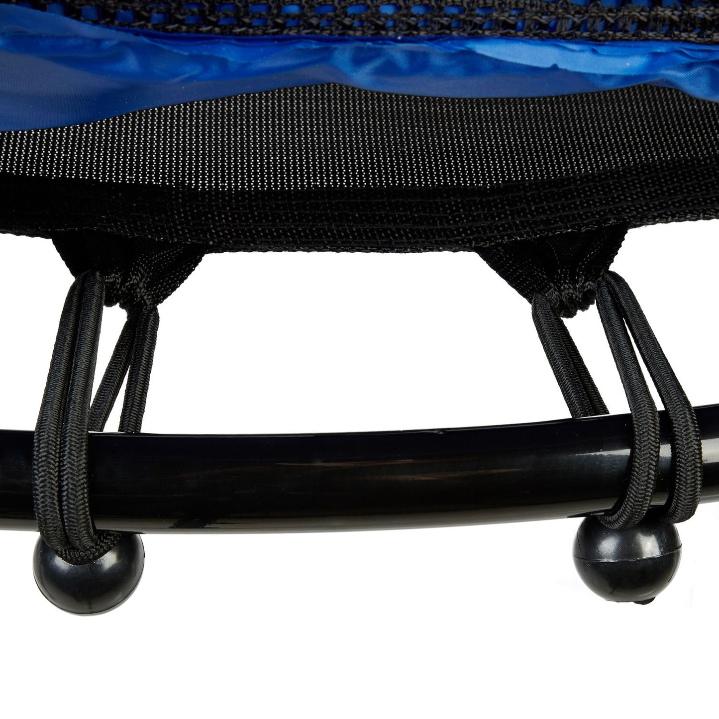Children's trampoline with safety net