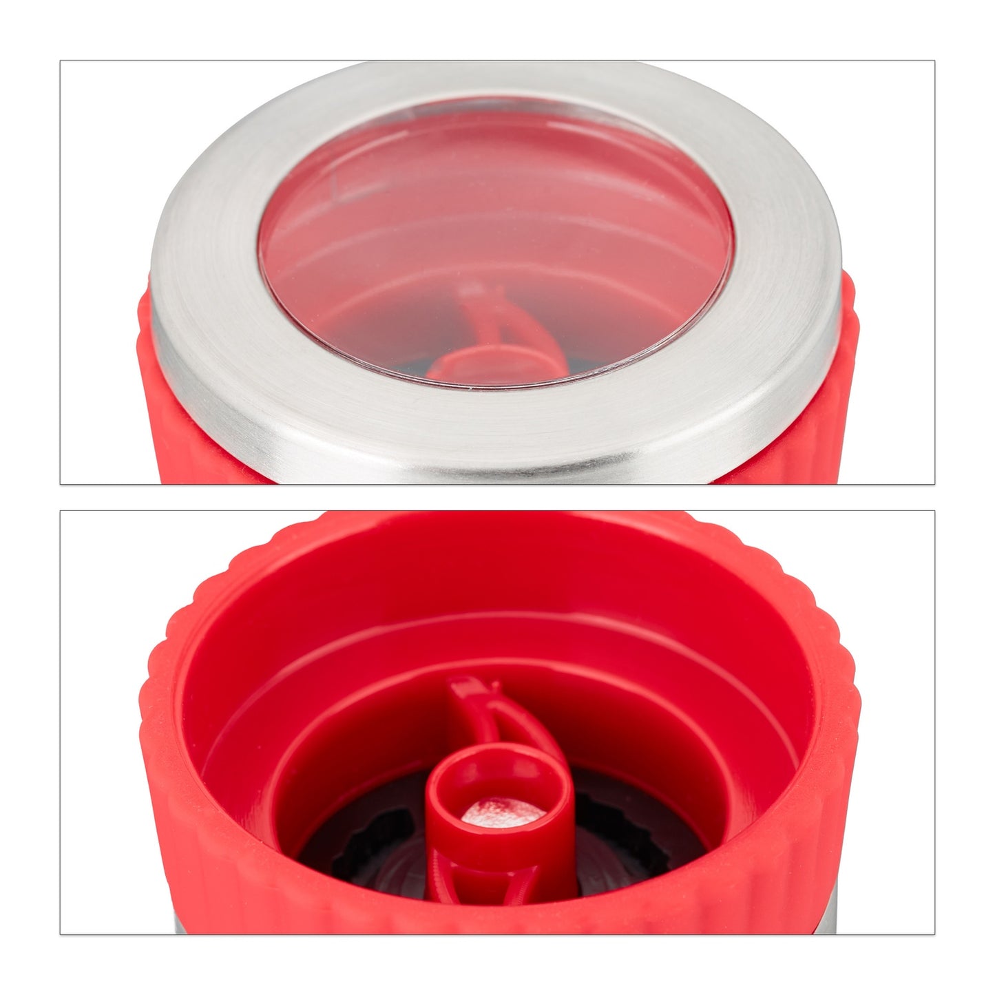 Chili grinder with herb grinder