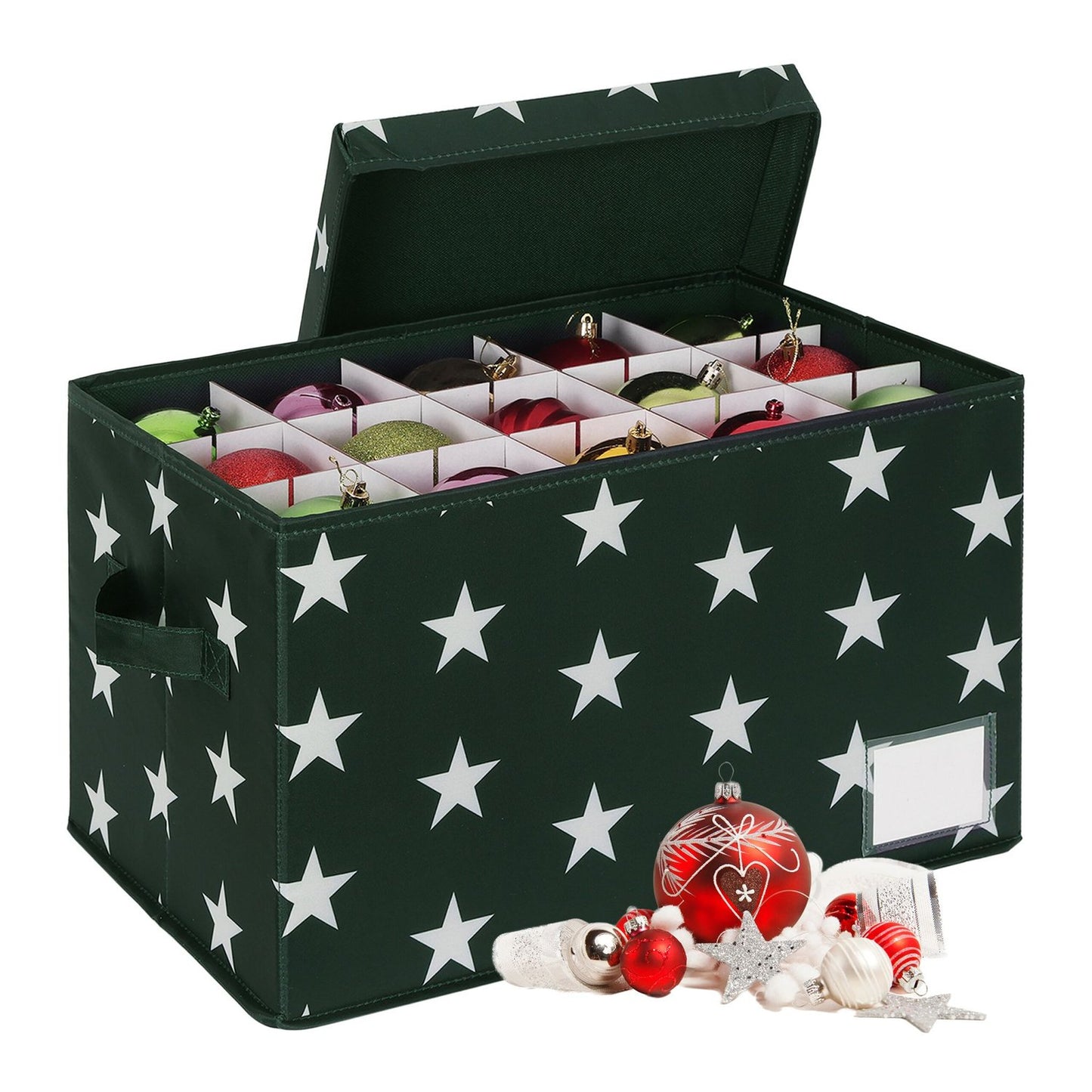 Christmas Bauble Storage Box, Holds 30 Ornaments
