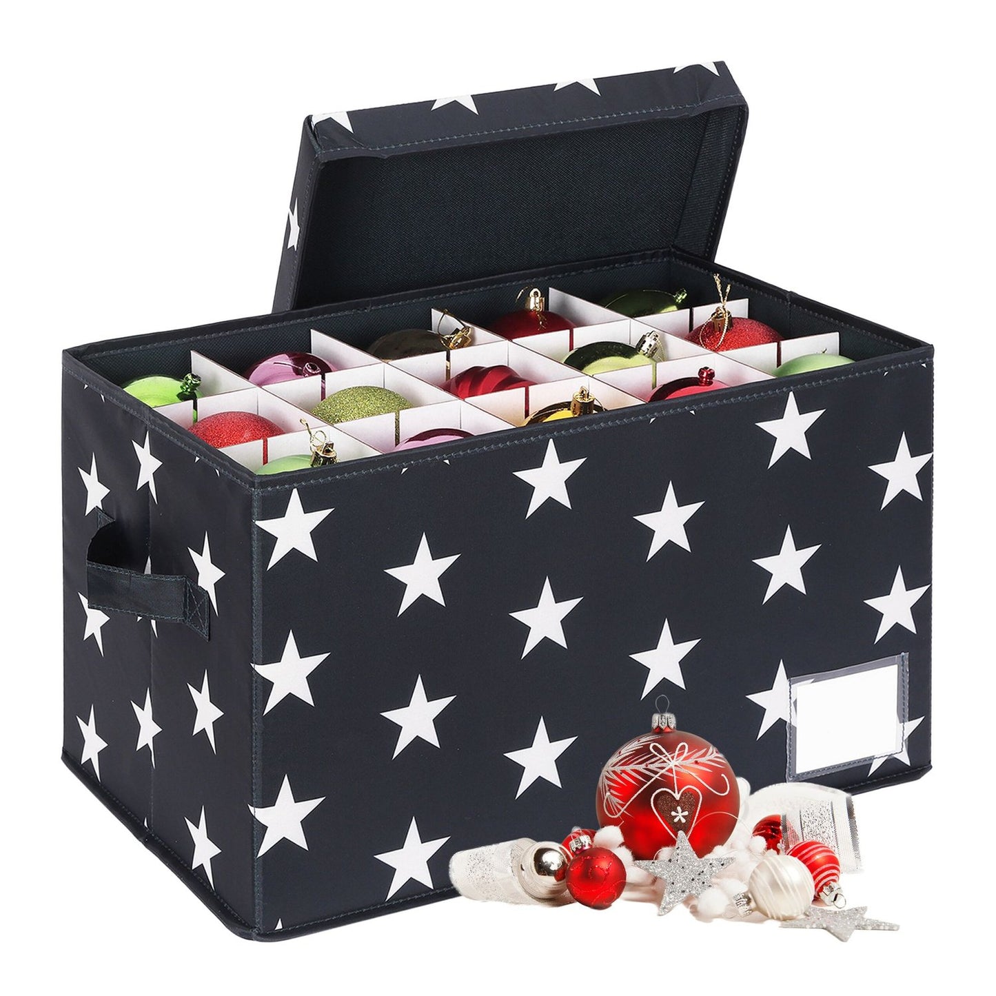 Christmas Bauble Storage Box, Holds 30 Ornaments