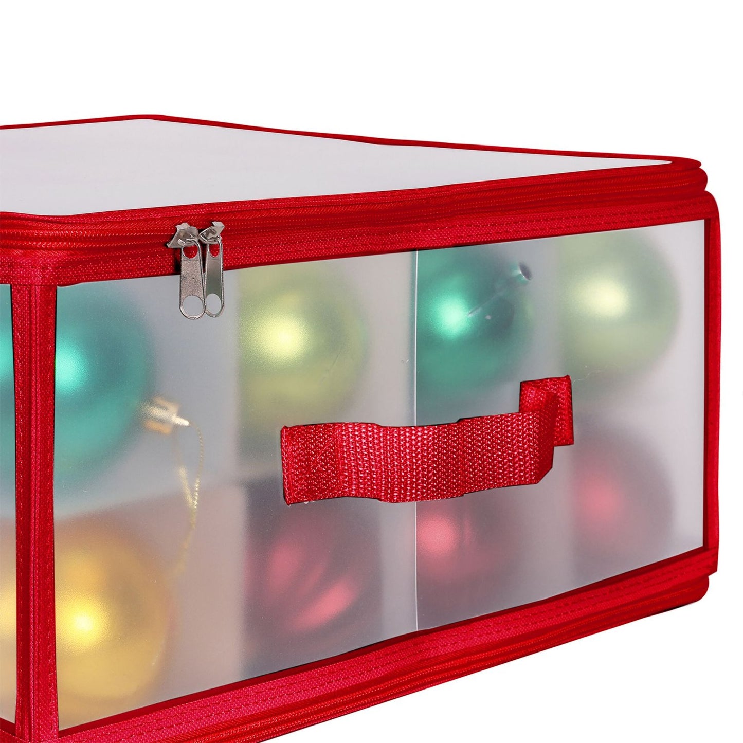 Christmas Bauble Storage Box with Adjustable Dividers