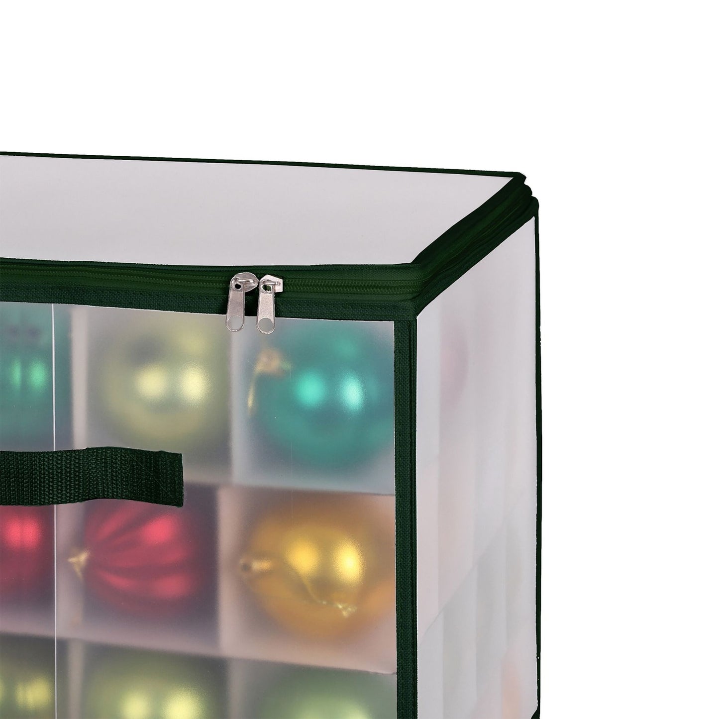 Christmas Bauble Storage Box with Adjustable Dividers
