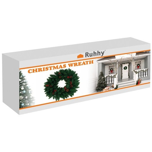 Christmas Decoration Door Wreath Decorative Ornamental Ornament 60cm Thick XXL