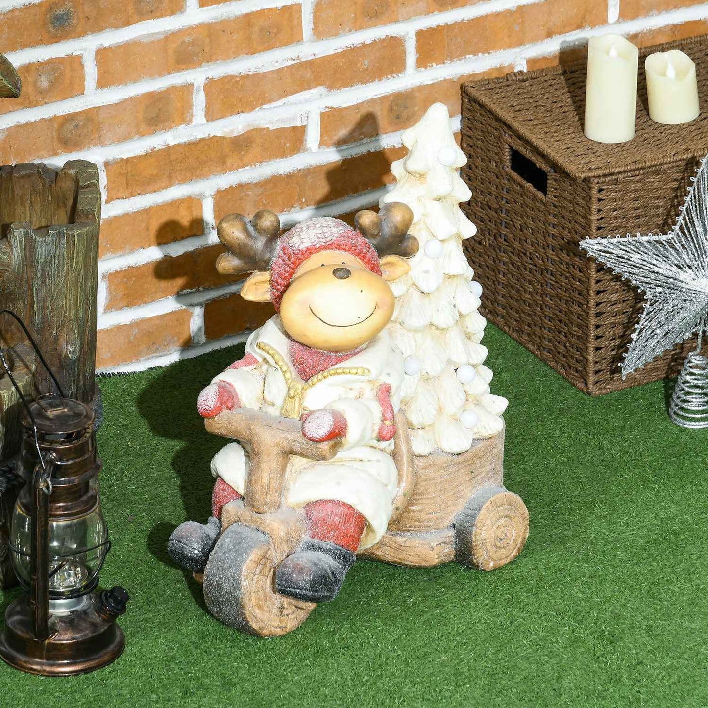 Pure Christmas decoration with LED lights, 44cm