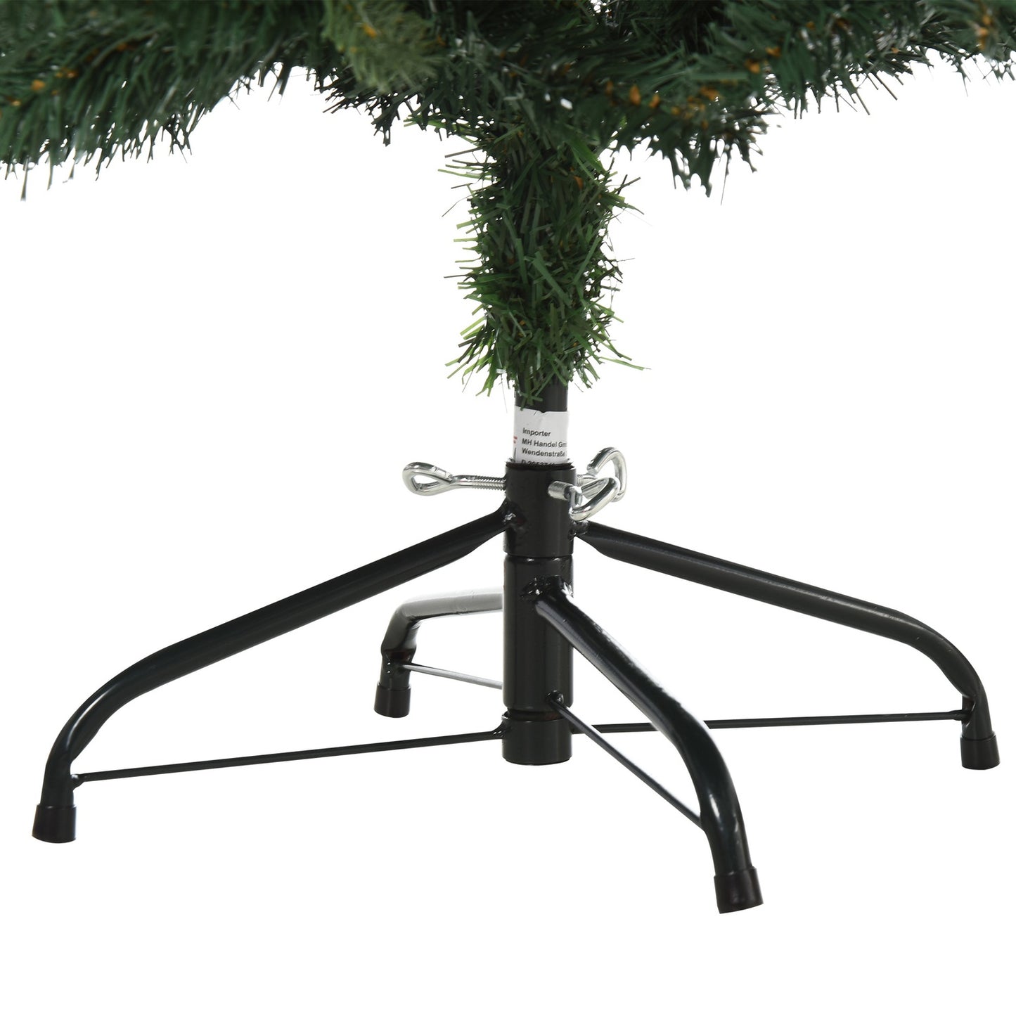 Artificial Christmas tree, 1.2 m high, 657 branches, metal stand