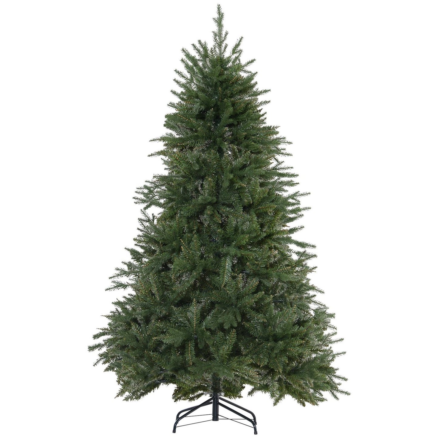1.8m Artificial Christmas Tree, Dense Spruce, Metal Base