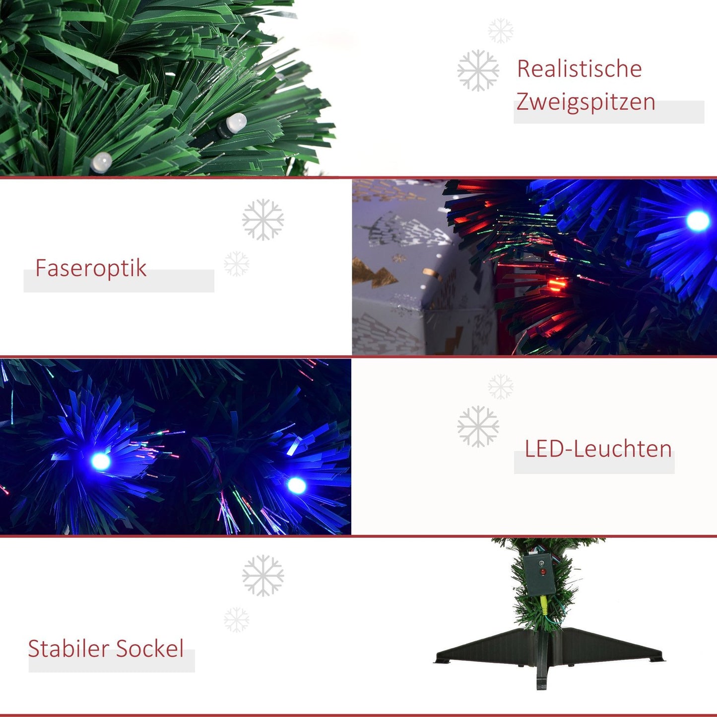 Christmas tree, green, 48cm x 90cm, 90 LED lights