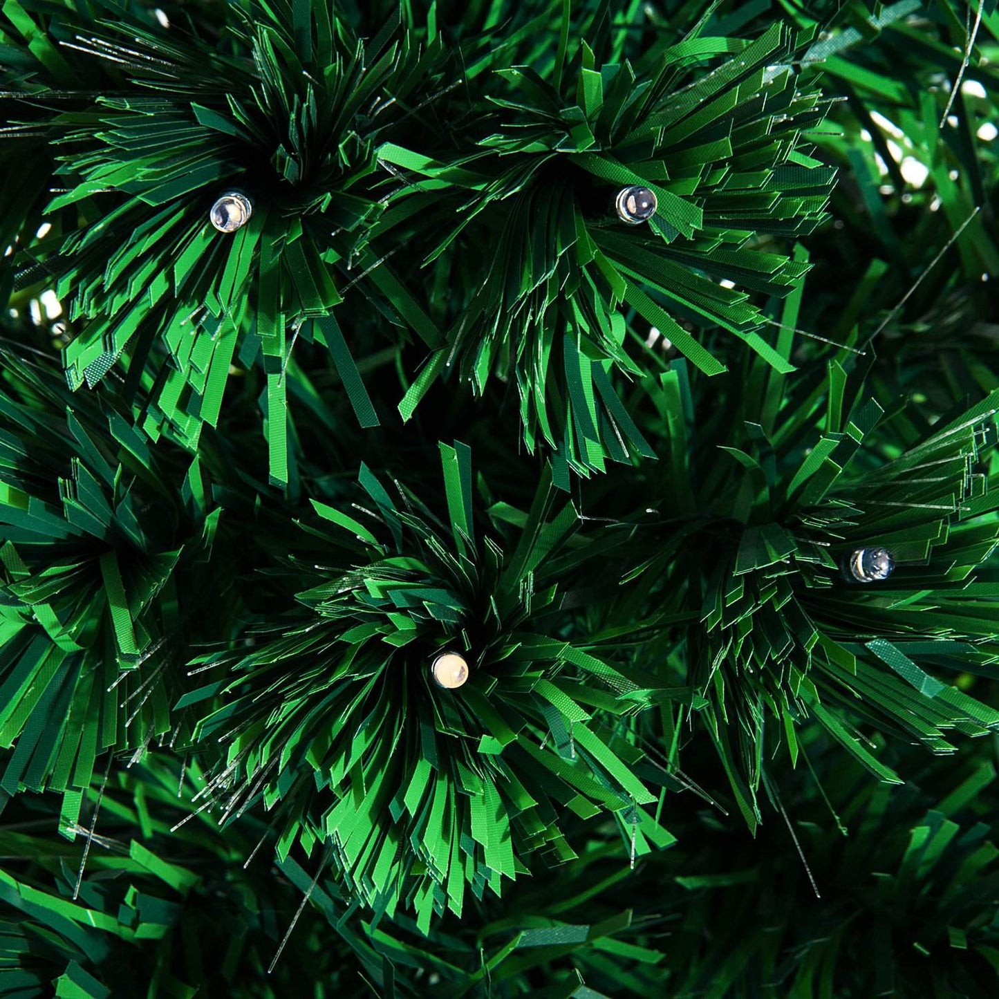 120 cm artificial Christmas tree with LED fiber lights