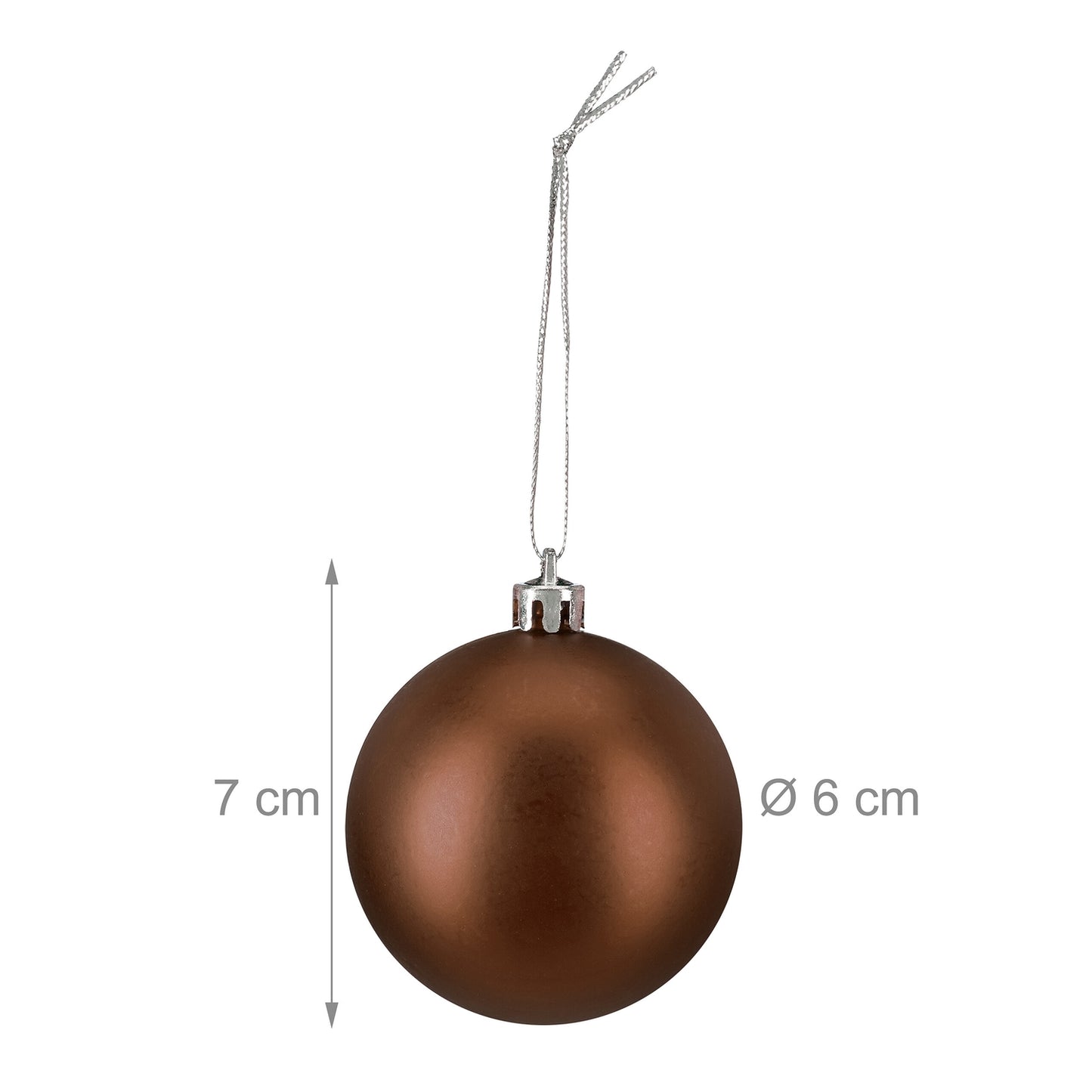 Christmas Tree Baubles Set, 100 Pieces, Matte/Glossy/Glitter