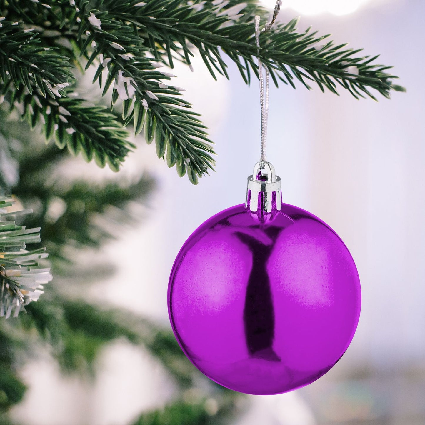 Christmas Tree Baubles Set, 100 Shiny Ornaments