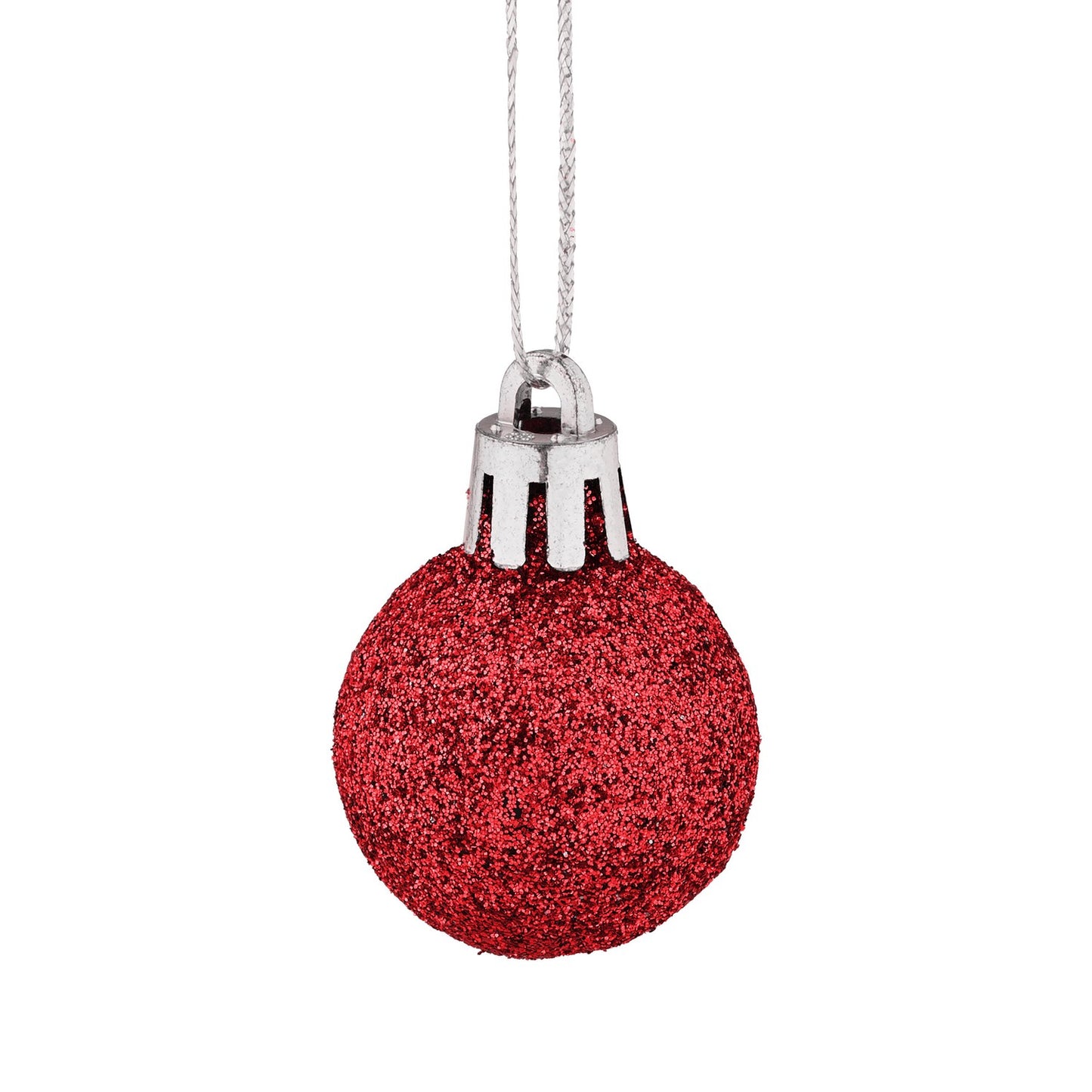 Christmas Tree Baubles Set, 96 Plastic Ornaments