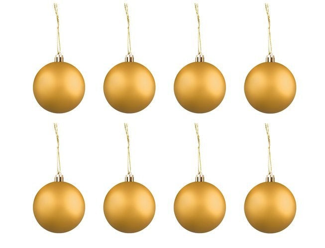 Christmas balls set of 100 pcs + golden star