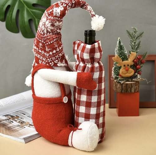 Christmas elf with bottle bag Ruhhy 22508
