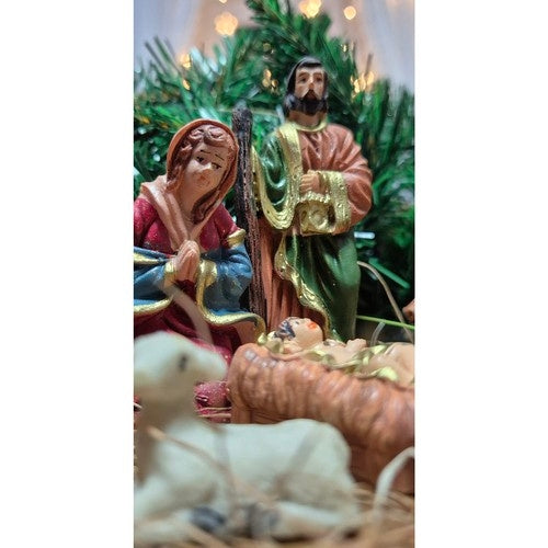 Christmas figurines for the nativity scene - set of 10 Ruhhy