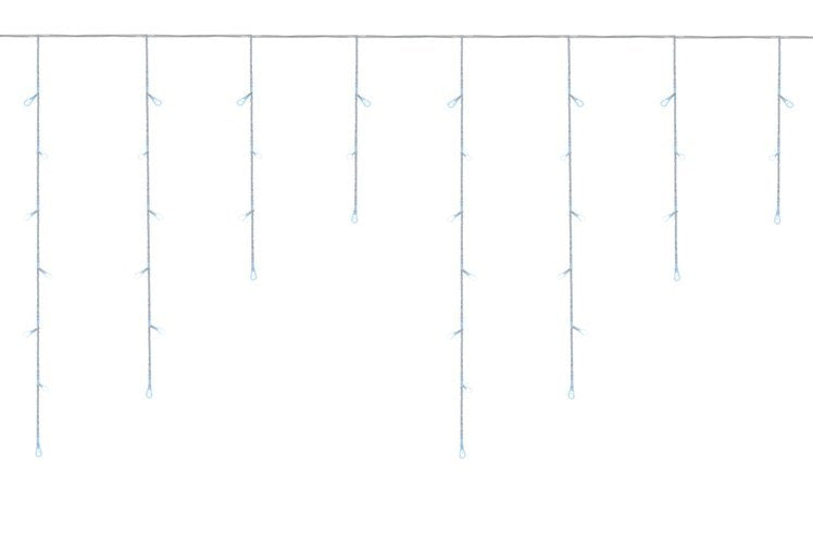 Christmas lights - icicles 300 LED cold white 31V