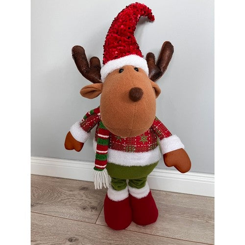 Christmas reindeer - telescopic 95cm Ruhhy 22329