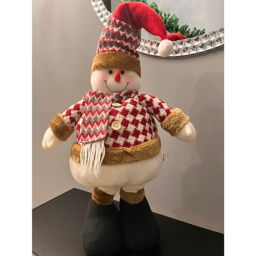 Christmas snowman - telescopic 105cm Ruhhy 22341