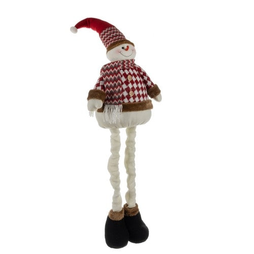 Christmas snowman - telescopic 105cm Ruhhy 22341