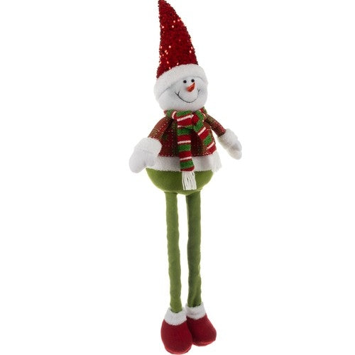 Christmas snowman - telescopic 95cm Ruhhy 22331