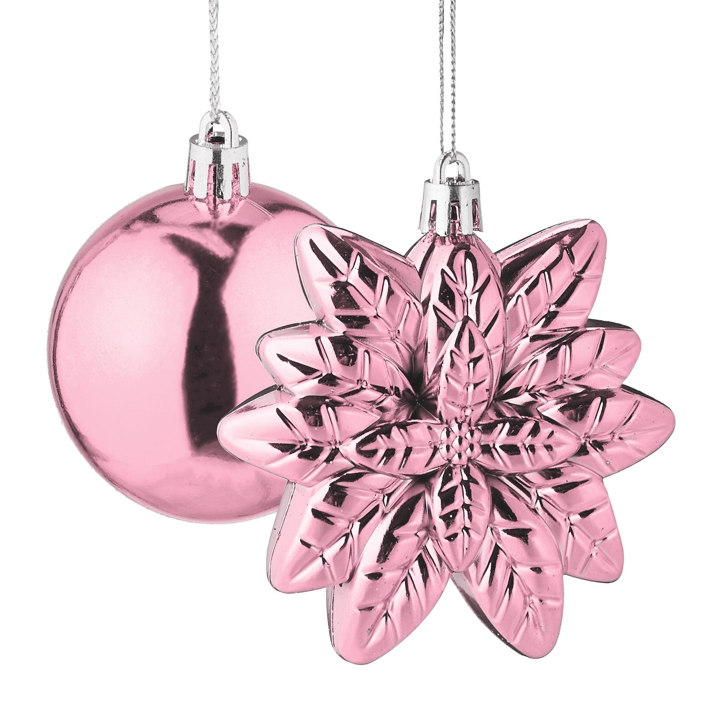 Christmas tree balls in a pack of 100