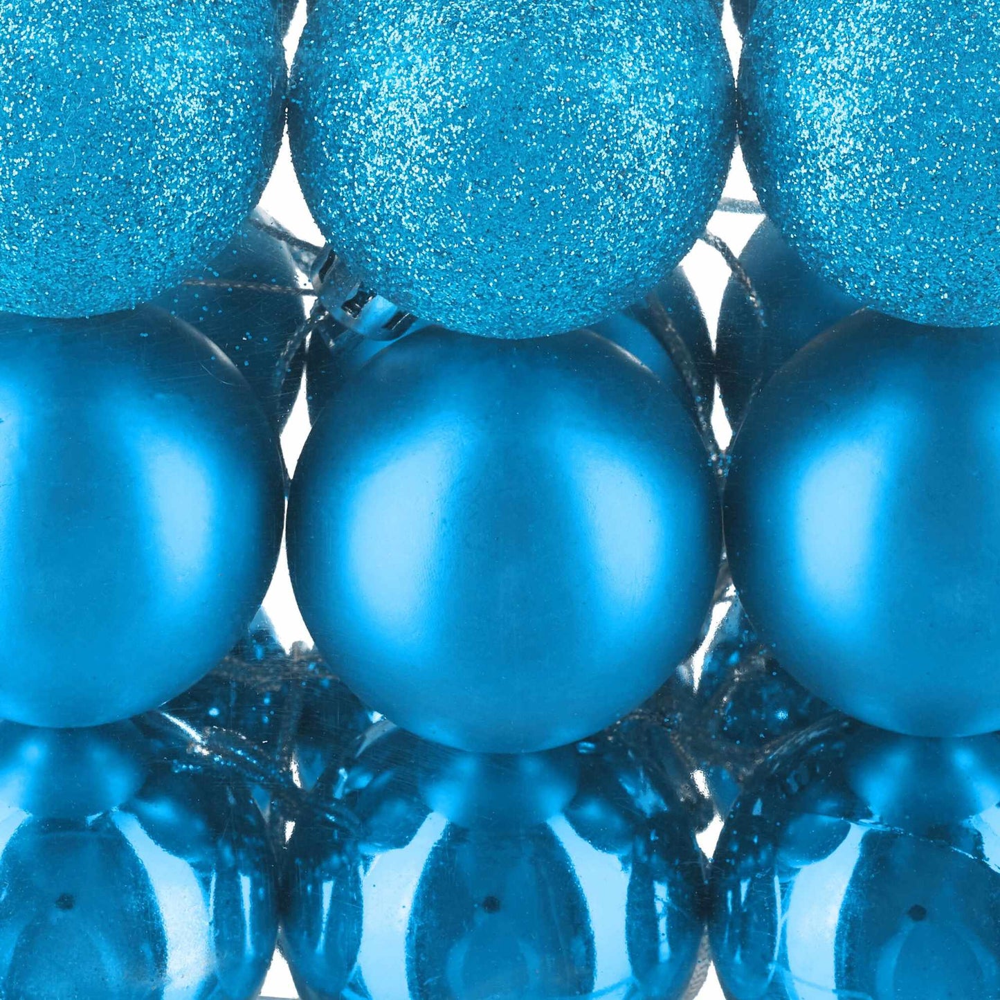 Christmas tree balls in a set of 150