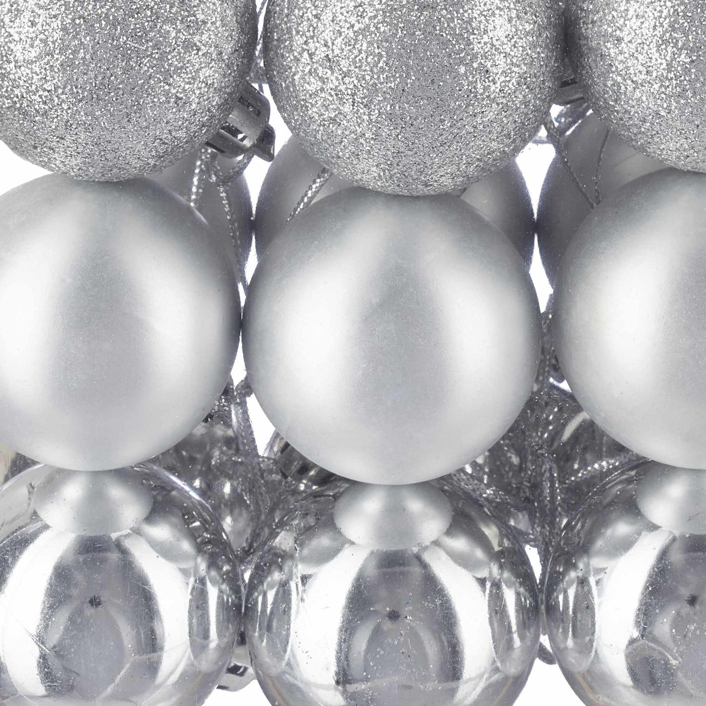 Christmas tree balls in a set of 150