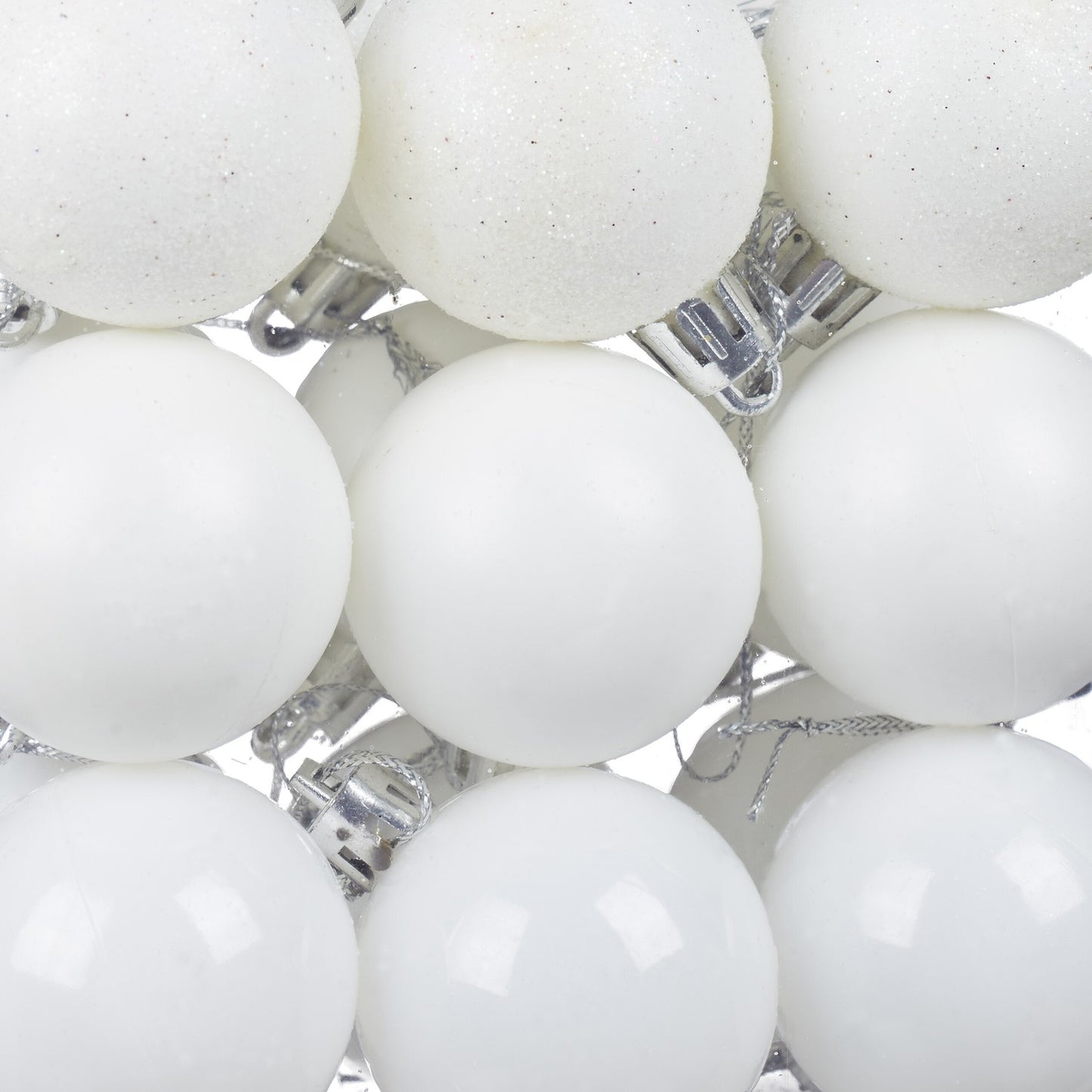 Christmas tree balls in a set of 50