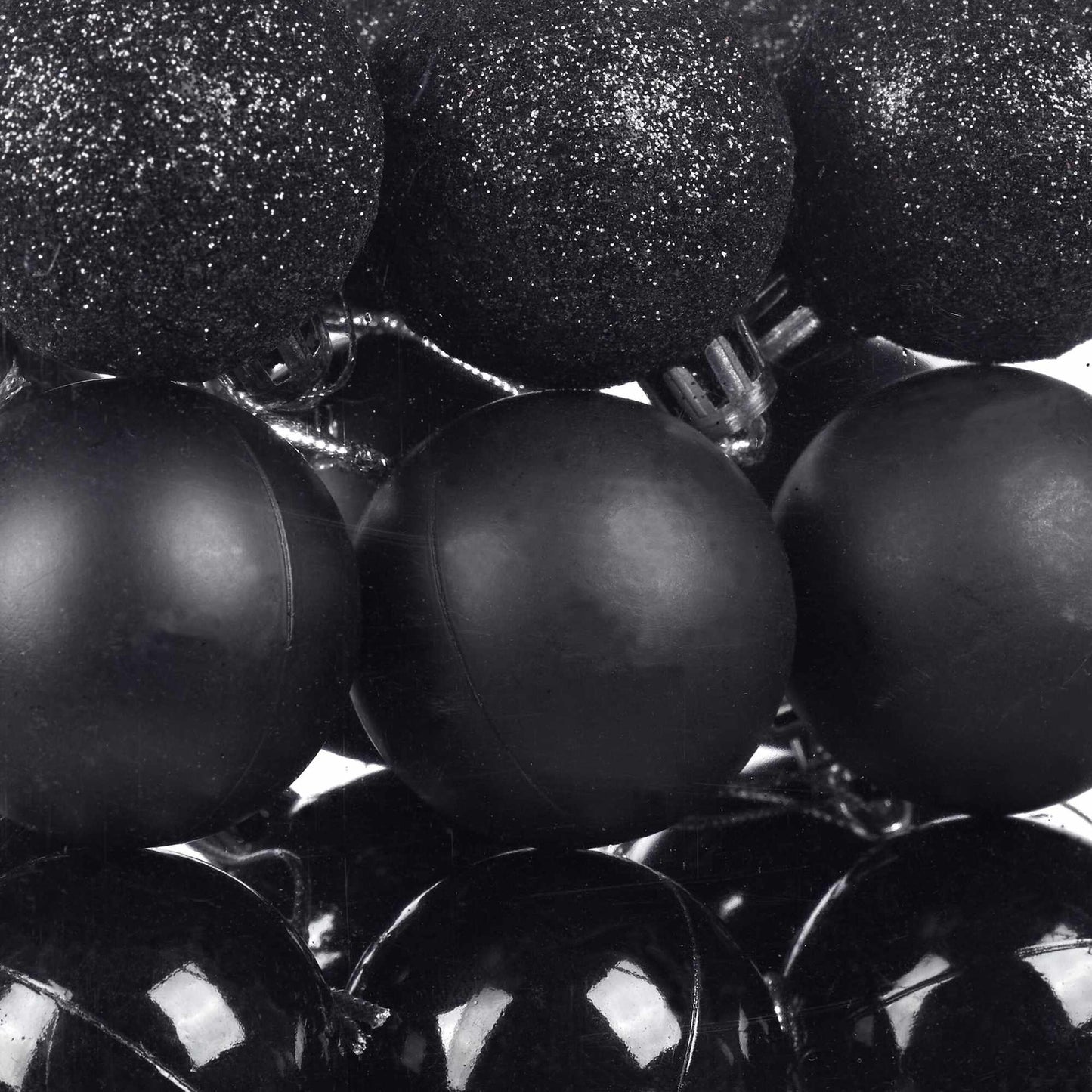 Christmas tree balls in a set of 50