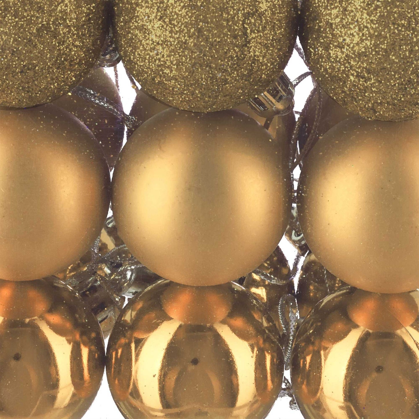 Christmas tree balls in a set of 50