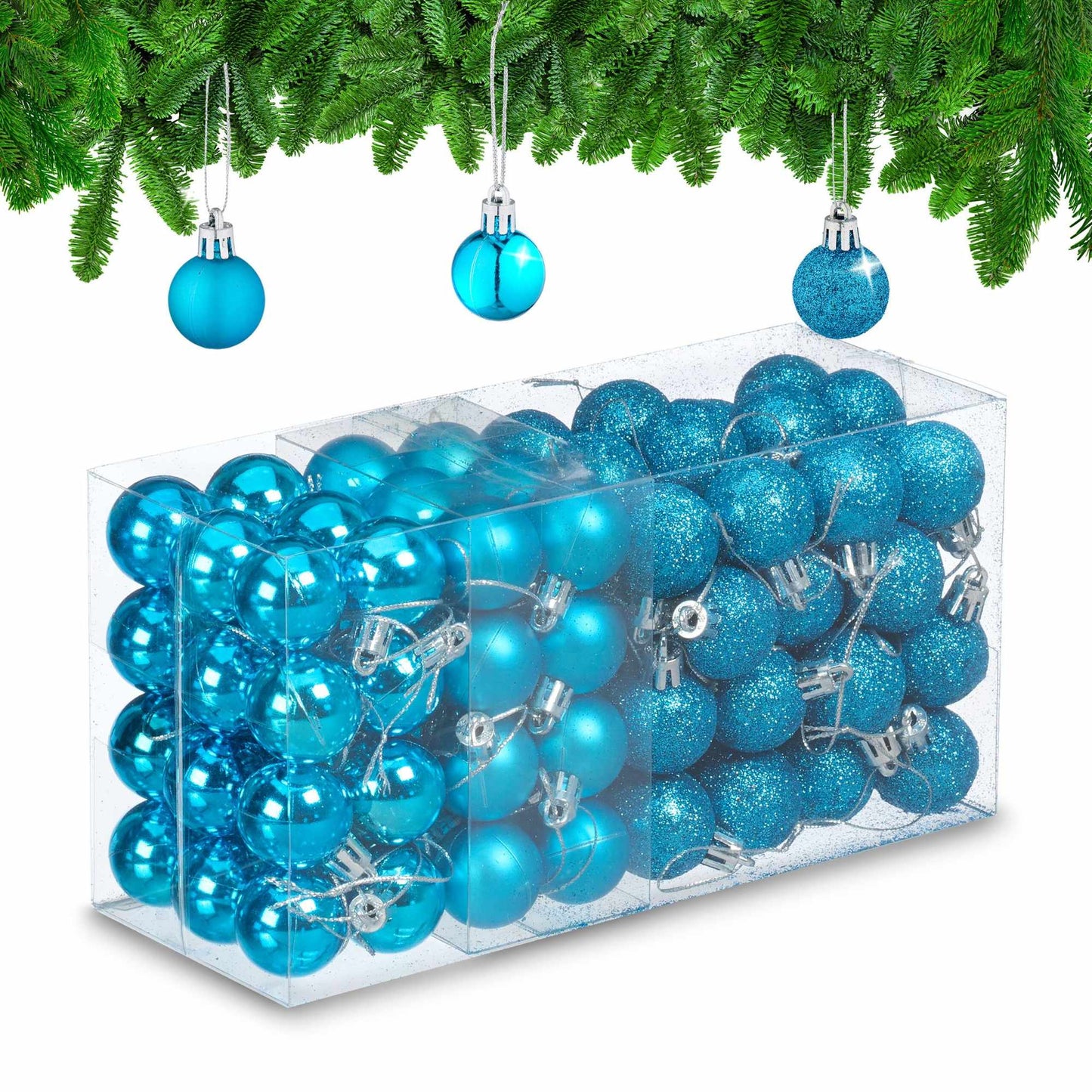 Christmas tree balls in a set of 96 pcs