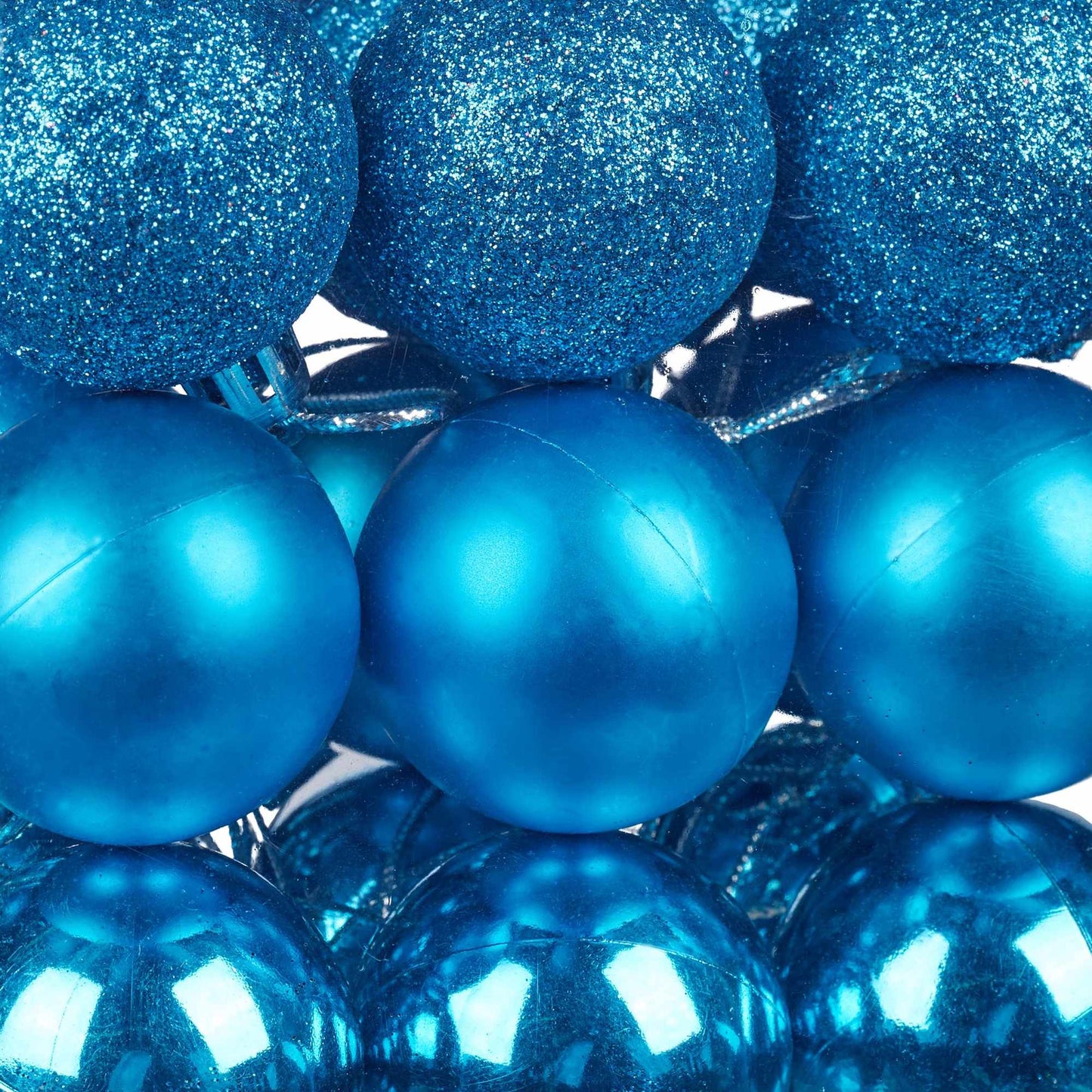 Christmas tree balls in sets of 100