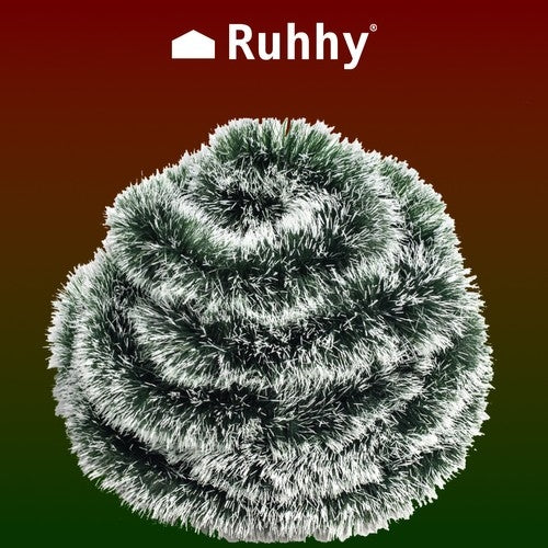 Christmas tree garland - frosted 6m Ruhhy 22310