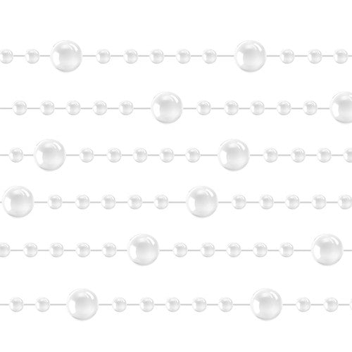 Christmas tree garland - pearls 5m Ruhhy 22499