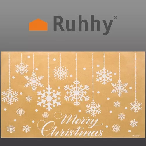 Christmas window stickers Ruhhy 20311