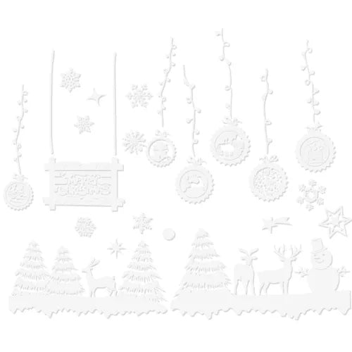 Christmas window stickers Ruhhy 22253