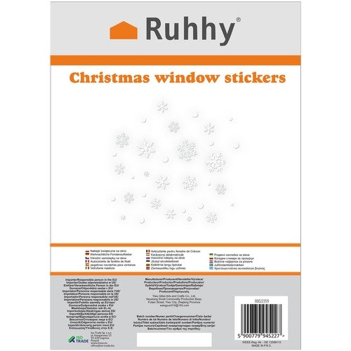 Christmas window stickers Ruhhy 22359