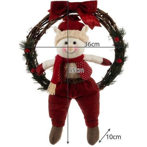 Christmas wreath on the door - "Elf" Ruhhy 22350