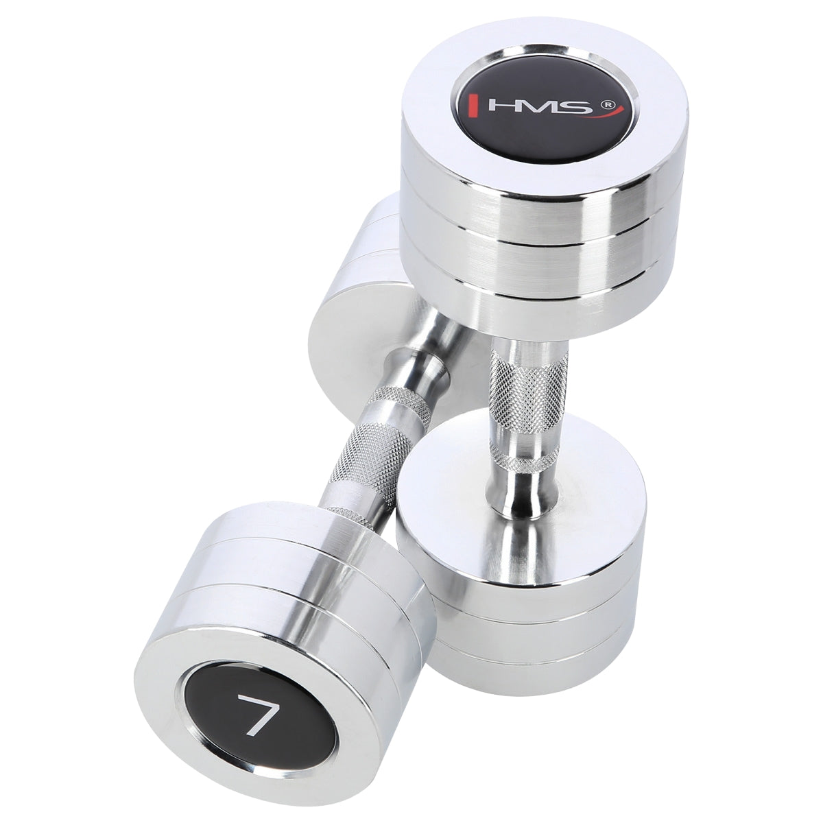 Chrome Dumbbell Set, 2 Pieces