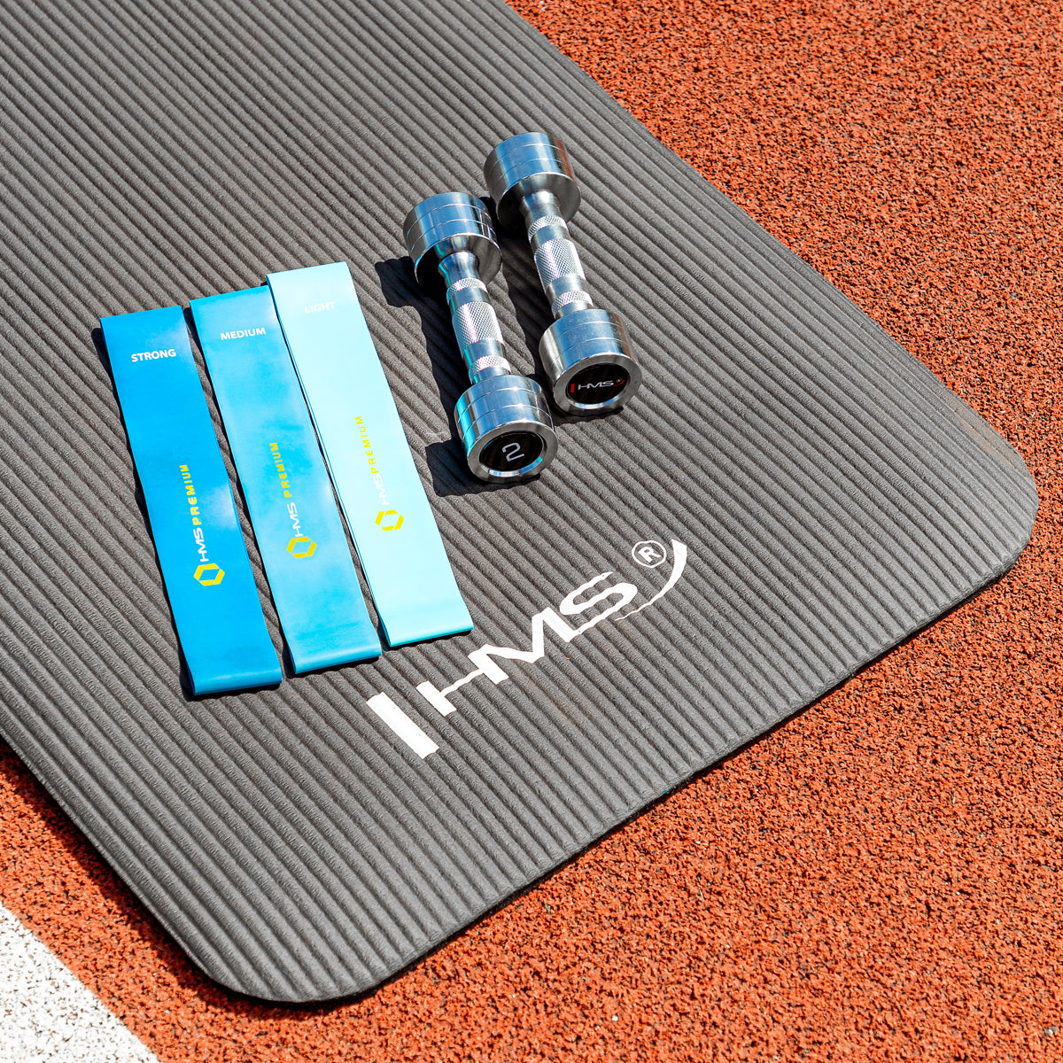 Chrome Dumbbell Set, 2 Pieces