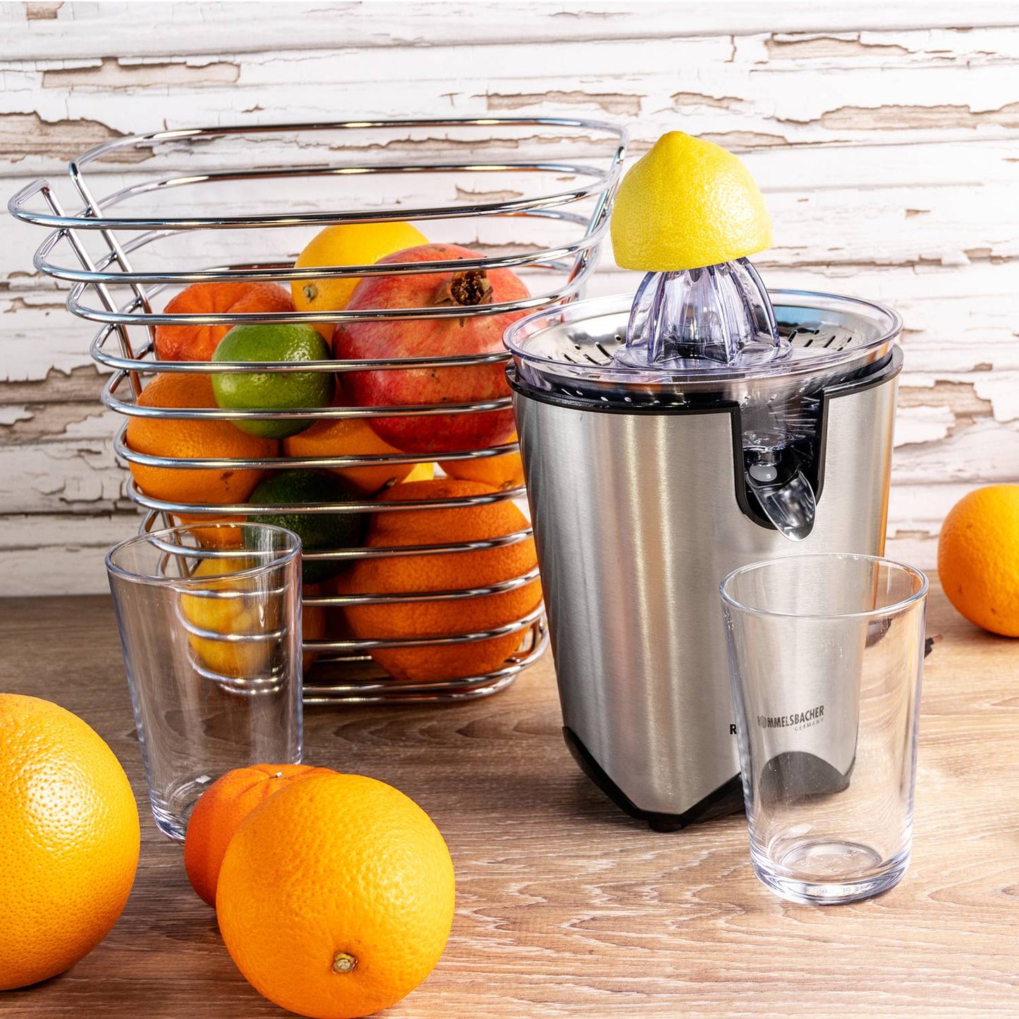 Citrus press ZP 60/E Stainless steel Powerful Low Noise