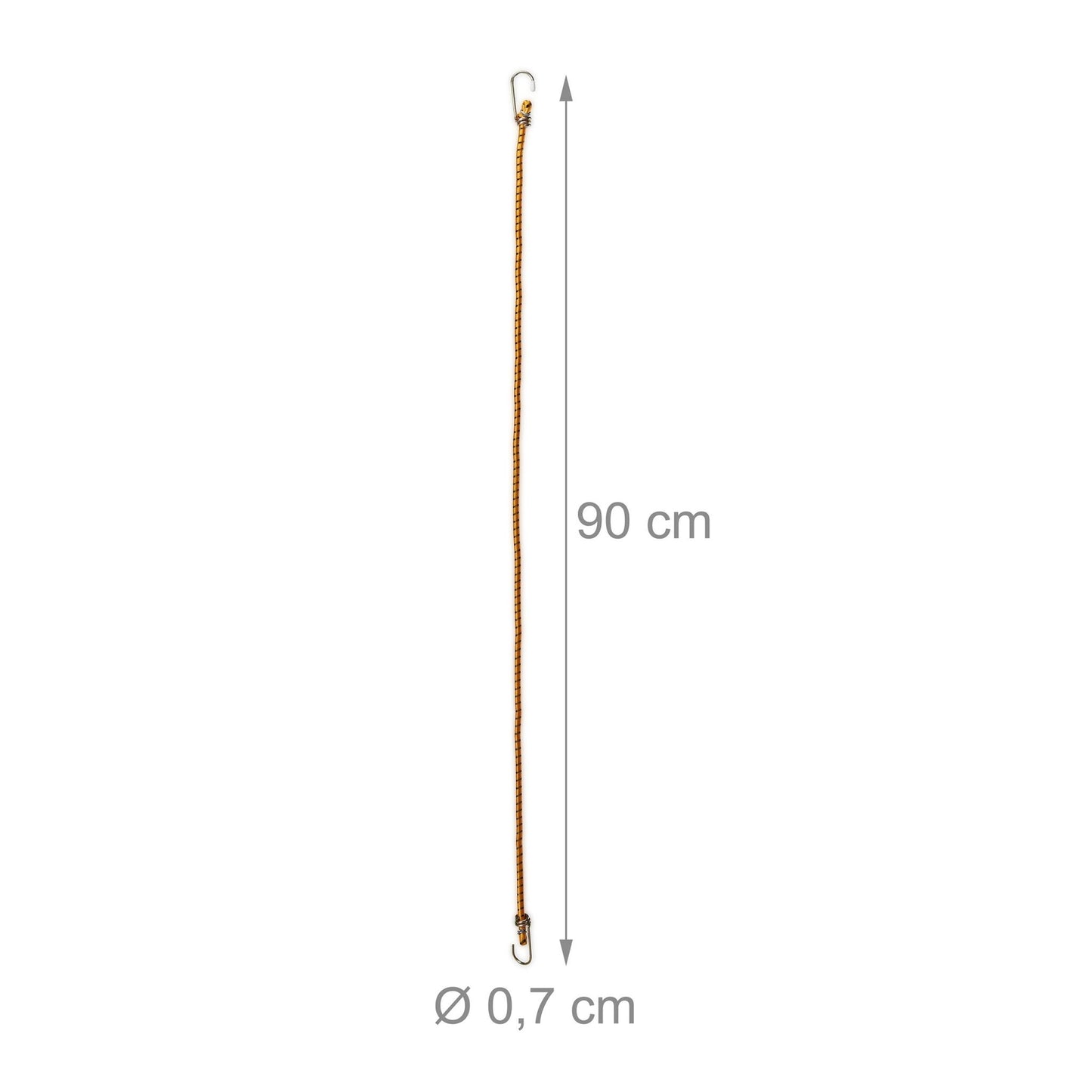 Clamp rubber set of 10 with hooks