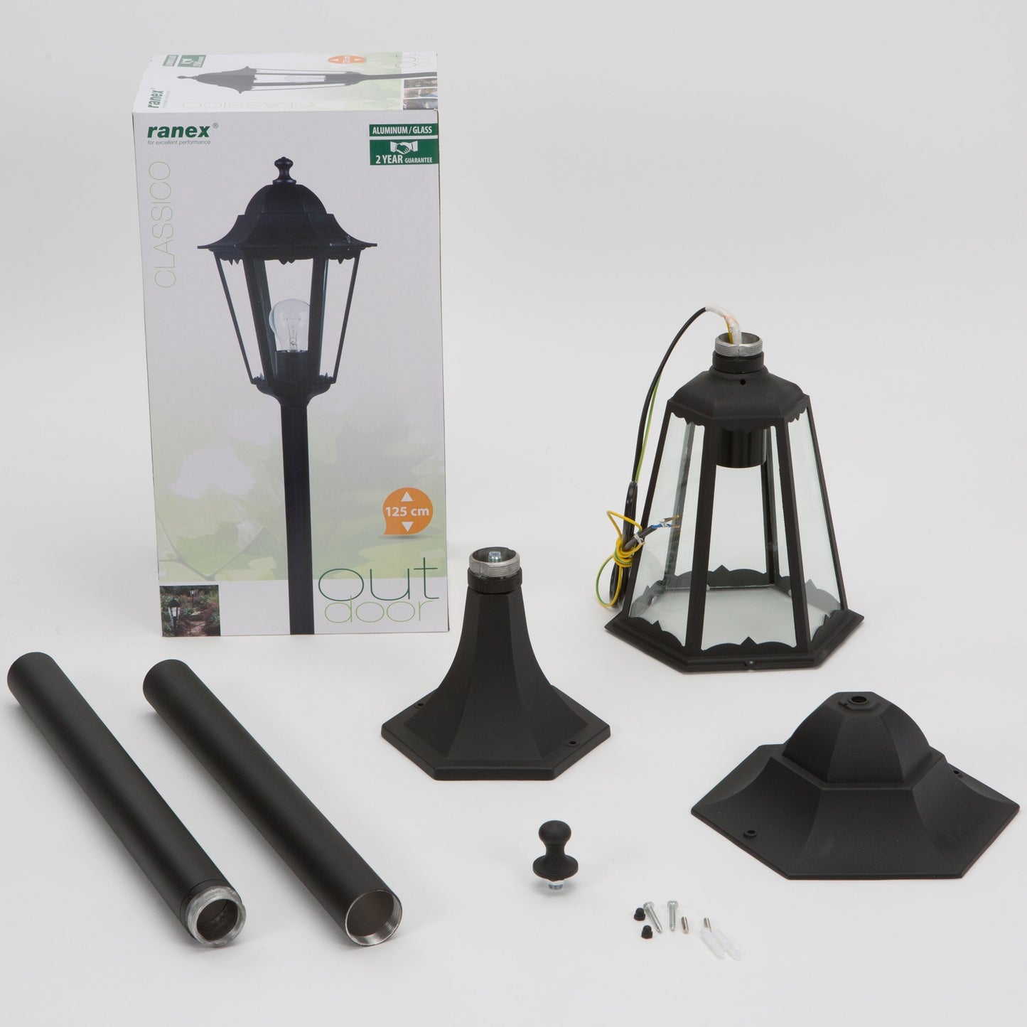 Classico Lamppost 230V 125cm