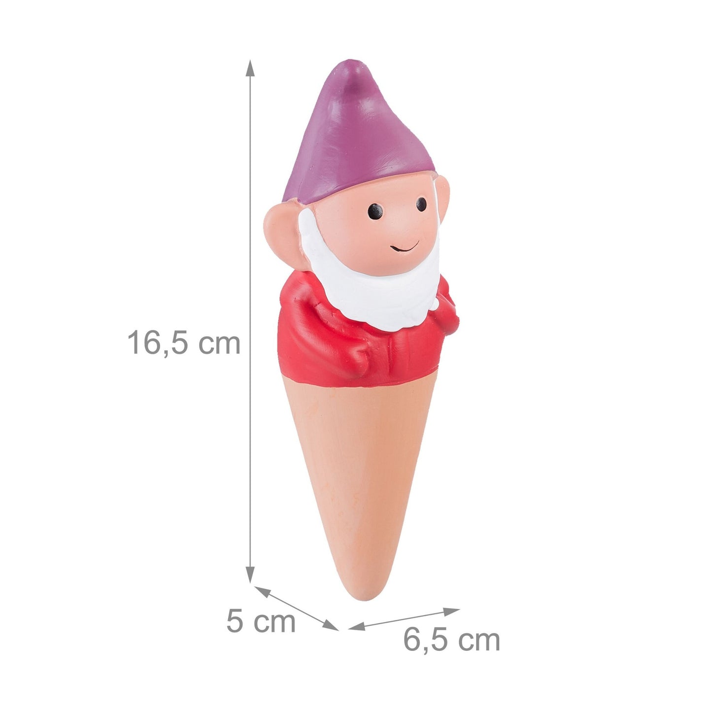 Clay cone dwarf set of 4