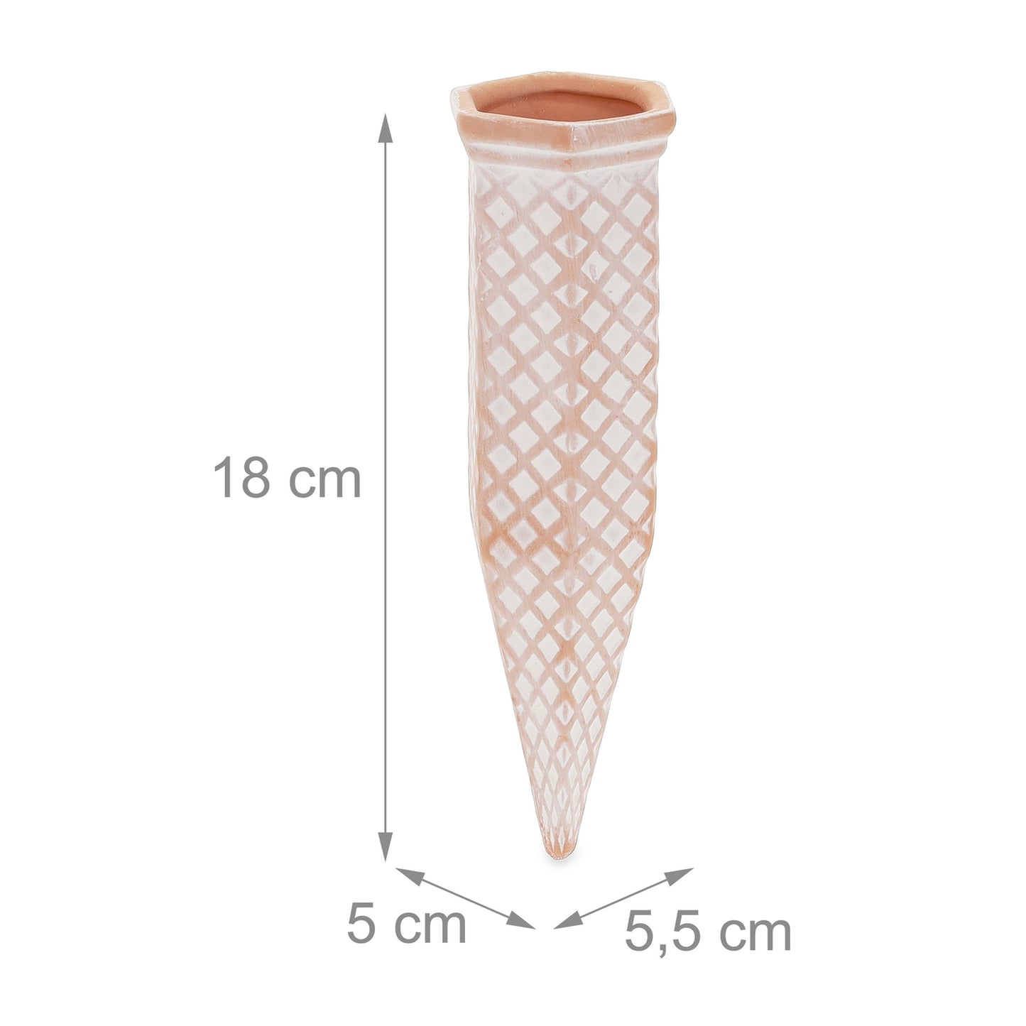 Clay cone for irrigation Set of 4