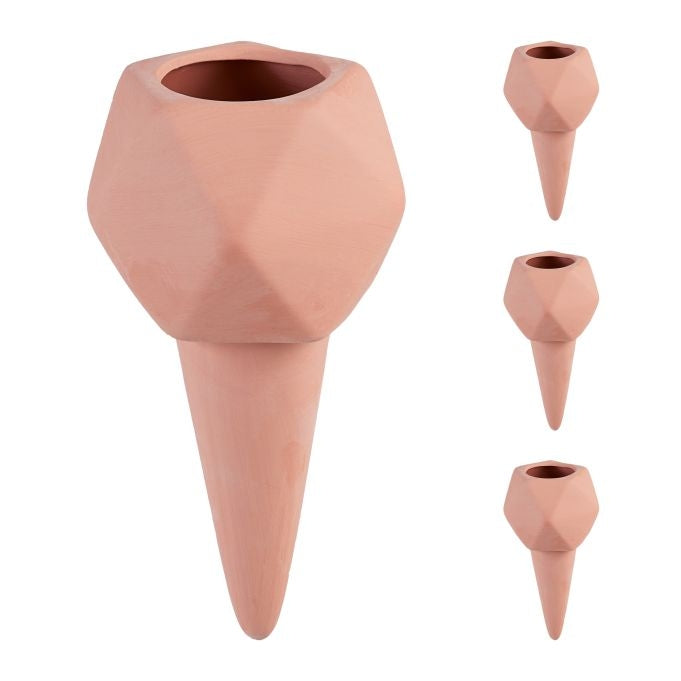 Clay cone for irrigation set of 4