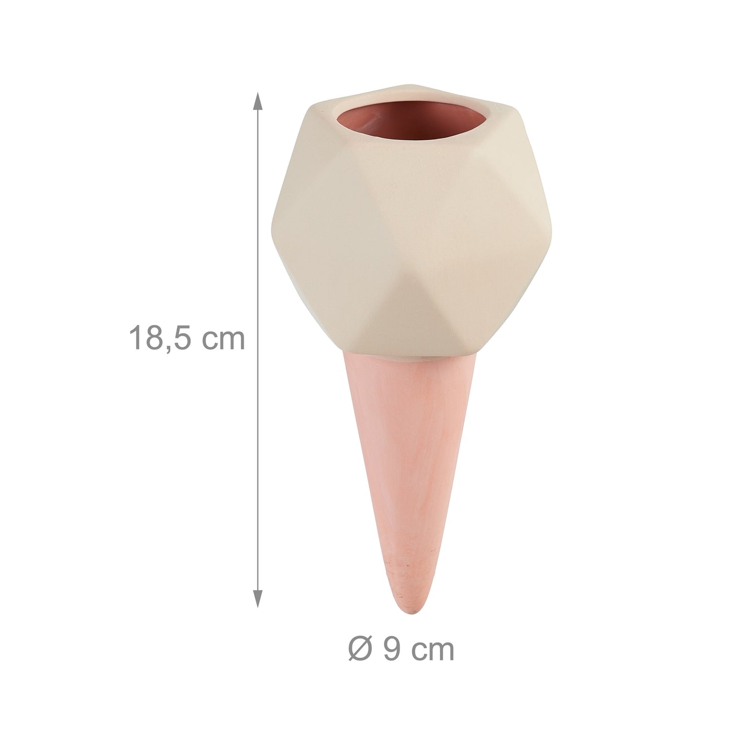 Clay cone set of 4